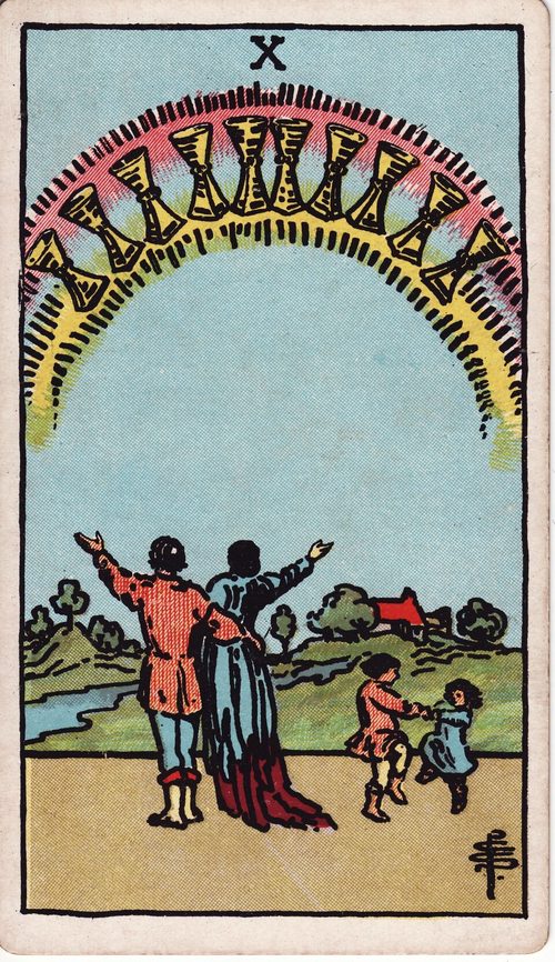 Ten of Cups tarot card
